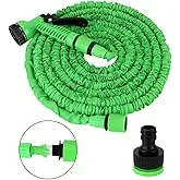 Mangueira Mágica Retrátil Flexível 7 a 30m Elástica Nylon Metal