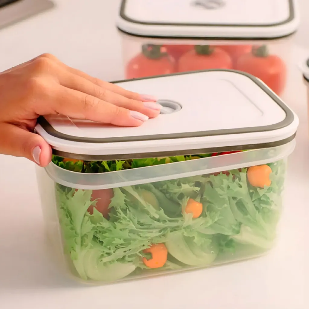 Kit potes de plástico